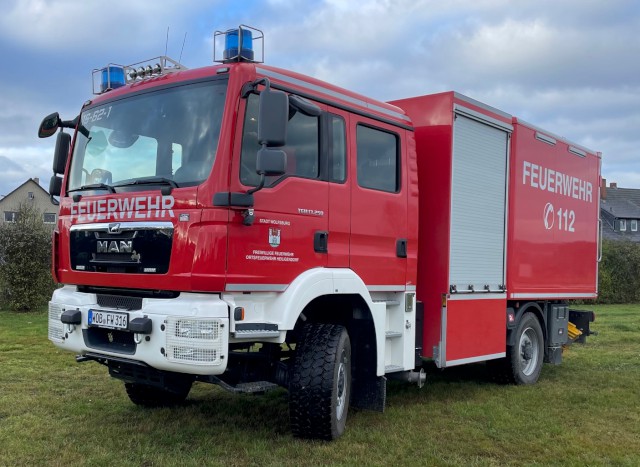 Fotosession mit dem immer noch neuen GW L2 am 05.12.2021, Foto: Freiwillige Feuerwehr Heiligendorf