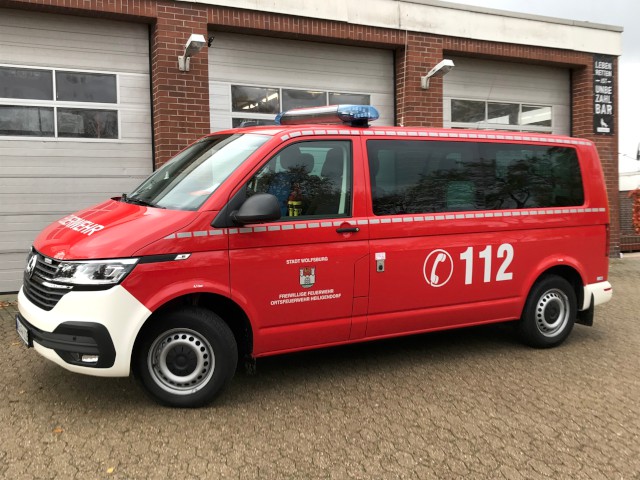Der Kommandowagen der Freiwilligen Feuerwehr Heiligendorf im Jahr 2020,Foto: Freiwillige Feuerwehr Heiligendorf