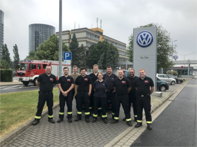 TH-Dienst bei Volkswagen, Foto: Freiwillige Feuerwehr Heiligendorf