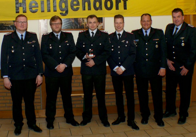 Die Atemschutzgeräteträger mit den meisten Dienststunden, Foto: Freiwillige Feuerwehr Heiligendorf