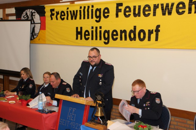 Bericht des Zugführers, Foto: Freiwillige Feuerwehr Heiligendorf
