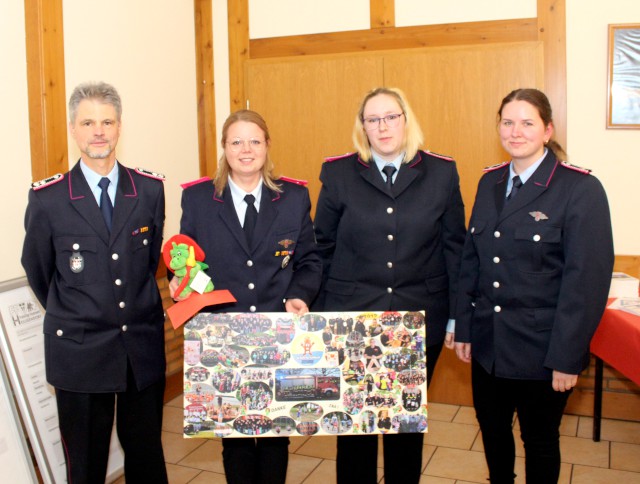 Verabschiedung aus der Funktion als Kinderfeuerwehrwartin, Foto: Freiwillige Feuerwehr Heiligendorf