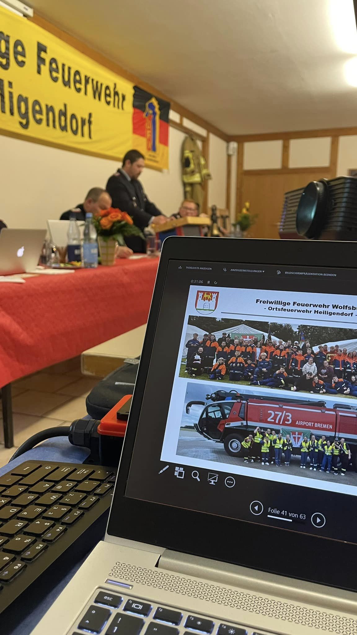 Jahreshauptversammlung: Bericht des Jugendfeuerwehrwarts, Foto: Freiwillige Feuerwehr Heiligendorf