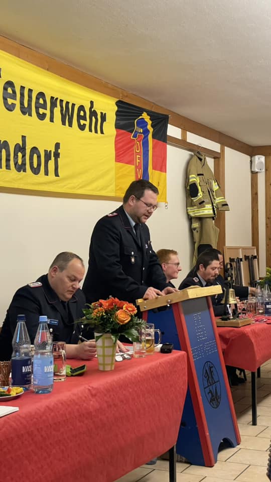 Jahreshauptversammlung: Bericht des Gerätewarts, Foto: Freiwillige Feuerwehr Heiligendorf