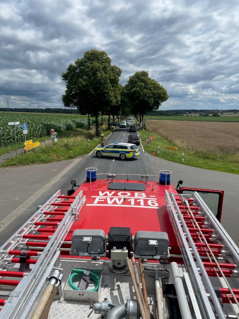 Einsatz 21 / 2024, H_VU - Hilfeleistung nach Verkehrsunfall - 3 beteiligte Fahrzeuge, Foto: Freiwillige Feuerwehr Heiligendorf