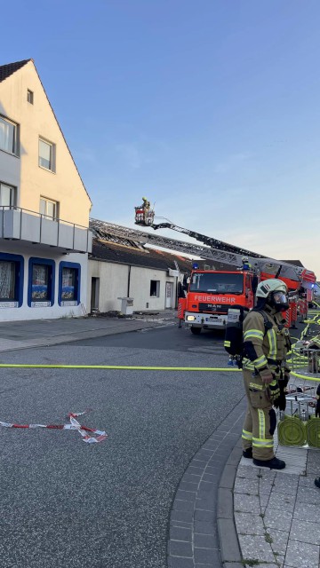 Einsatz 25 / 2024, Großeinsatz - Brand 3 in der Poststraße, Foto: Freiwillige Feuerwehr Heiligendorf