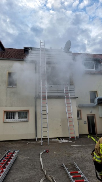 Löschzug Süd Übung im Schachtweg, Foto: Freiwillige Feuerwehr Heiligendorf / Freiwillige Feuerwehr Wolfsburg