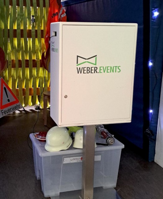 Die Fotobox von Weber.Events, Foto: Freiwillige Feuerwehr Heiligendorf