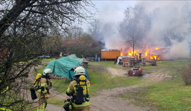 Einsätze 32 und 33 / 2024, Modul Wassertransport / Feuer B_2, Foto: Freiwillige Feuerwehr Heiligendorf