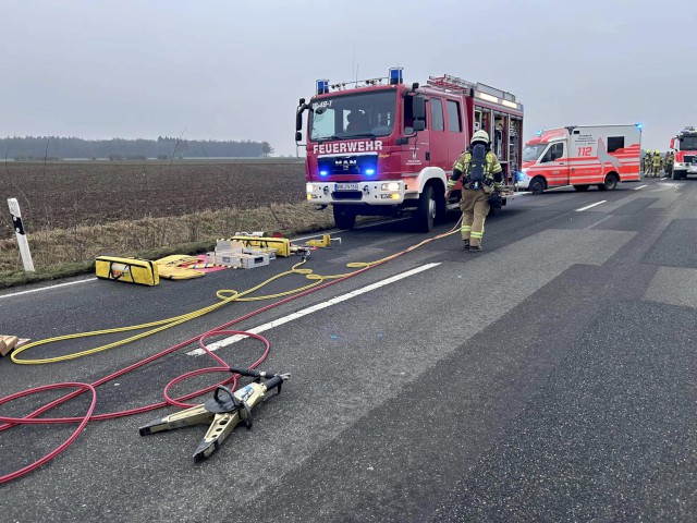 Einsatz 1 / 2025, H_2_Y - Hilfeleistung nach Verkehrsunfall mit Mensch in Gefahr, Foto: Freiwillige Feuerwehr Heiligendorf