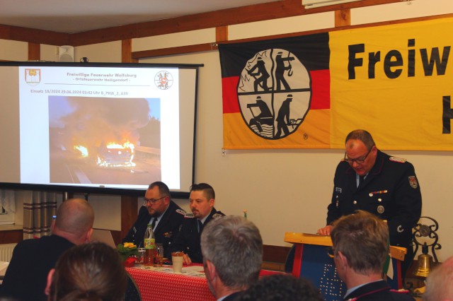 Jahreshauptversammlung: Bericht des Ortsbrandmeisters, Foto: Freiwillige Feuerwehr Heiligendorf