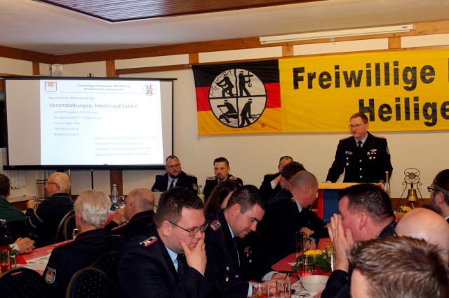 Jahreshauptversammlung: Bericht des stellvertretenden Ortsbrandmeisters, Foto: Freiwillige Feuerwehr Heiligendorf