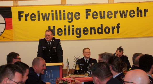 Jahreshauptversammlung: Markus Grese, Stadtjugendfeuerwehrwart in Wolfsburg, Foto: Freiwillige Feuerwehr Heiligendorf