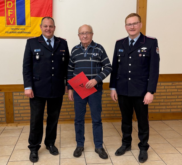 Mitgliederversammlung: Ehrung für 50 Jahre Mitgliedschaft, Foto: Freiwillige Feuerwehr Heiligendorf