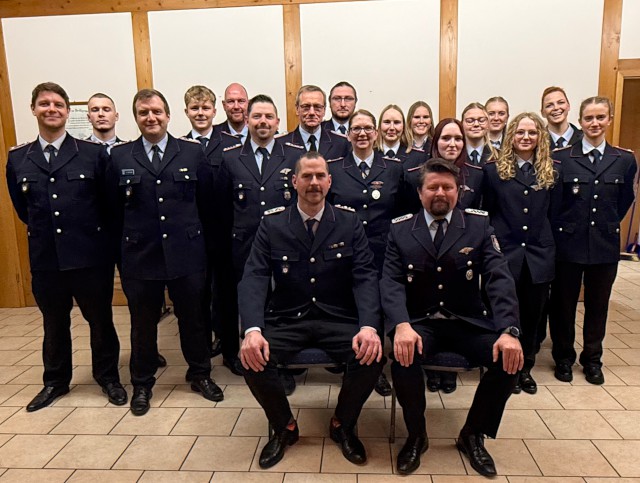 Jahreshauptversammlung: Die 3. Gruppe der FF Heiligendorf, Foto: Freiwillige Feuerwehr Heiligendorf