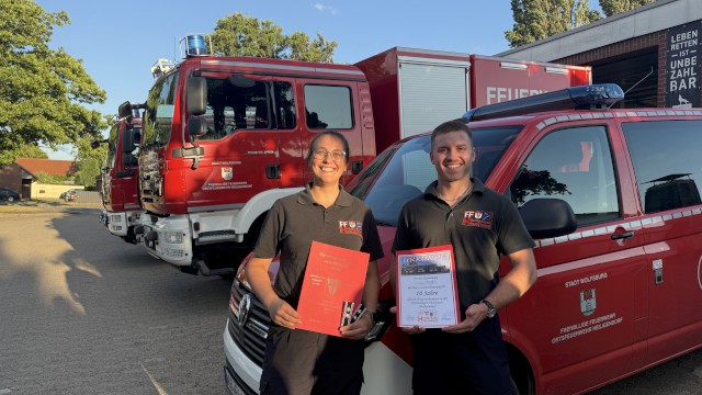 Geehrt und befördert, Foto: Freiwillige Feuerwehr Heiligendorf