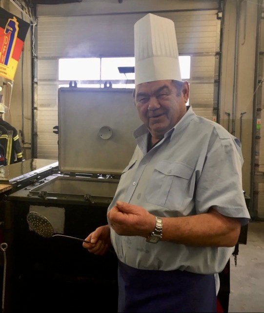 Feuerwehrkoch Klaus, Foto: Freiwillige Feuerwehr Heiligendorf