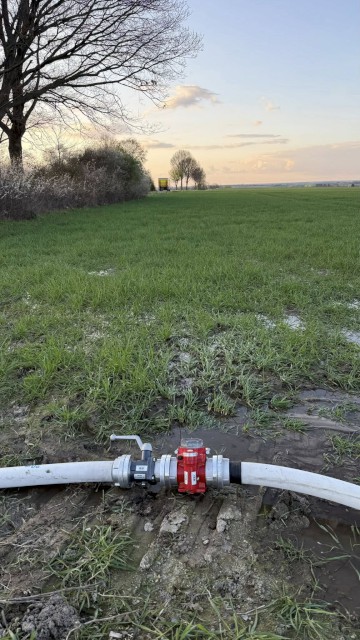 Bereitschaftsübung Fachzug Wasserförderung, Foto: Freiwillige Feuerwehr Heiligendorf