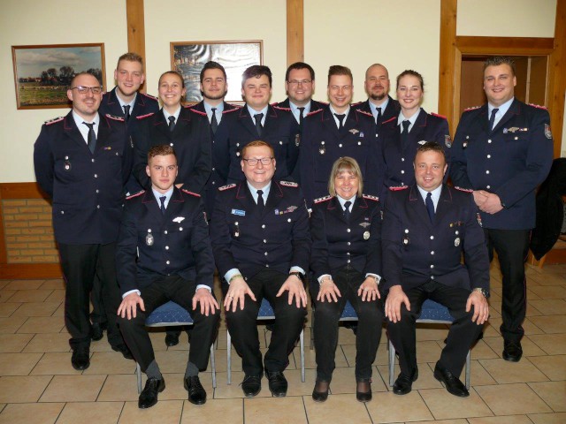Die 1. Gruppe im Januar 2020, Foto: Freiwillige Feuerwehr Heiligendorf