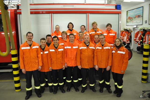 Die 3. Gruppe im Februar 2012, Foto: Freiwillige Feuerwehr Heiligendorf