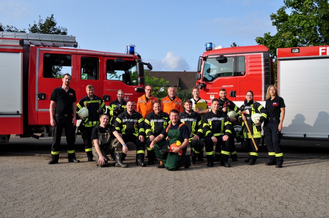 Die 3. Gruppe im August 2017, Foto: Freiwillige Feuerwehr Heiligendorf