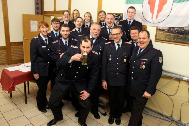 Die 3. Gruppe der Freiwilligen Feuerwehr Heiligendorf nach der JHV am 20.01.2018, Foto: Freiwillige Feuerwehr Heiligendorf