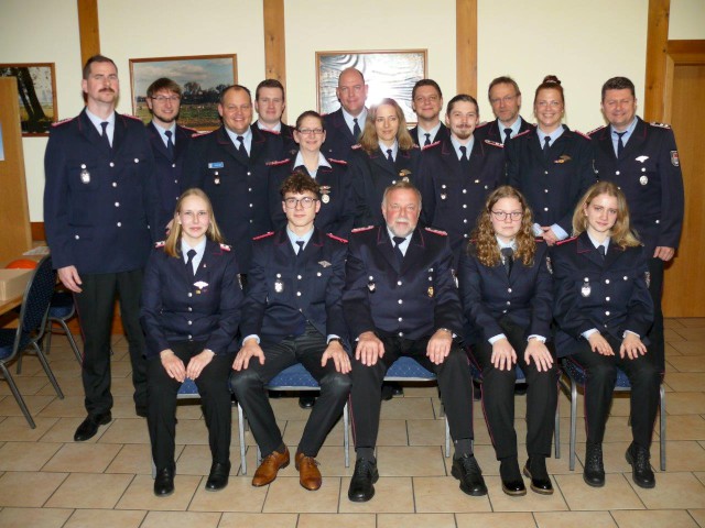 Die 3. Gruppe im Januar 2020,Foto: Freiwillige Feuerwehr Heiligendorf