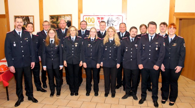 Die 3. Gruppe im Januar 2023, Foto: Freiwillige Feuerwehr Heiligendorf