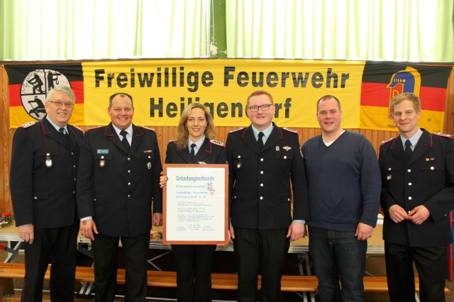 Der Vorstand des Fördervereins Freiwillige Feuerwehr Heiligendorf, Foto: Freiwillige Feuerwehr Heiligendorf
