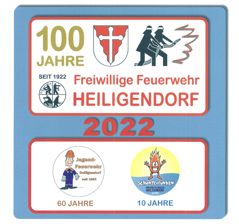 Vorderseite der Festschrift 2022 der Freiwilligen Feuerwehr Heiligendorf