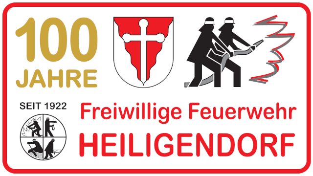 Das Jubiläumslogo der Freiwilligen Feuerwehr Heiligendorf