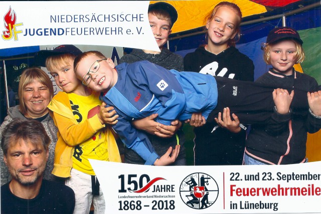 Spiele ohne Grenzen: Foto aus der Fotobox, Foto: Freiwillige Feuerwehr Heiligendorf