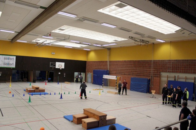 Indoorgames - Gruppenlauf, Foto: Freiwillige Feuerwehr Heiligendorf