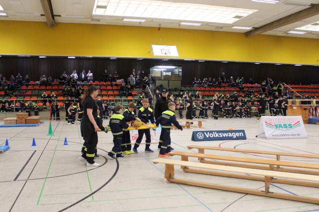 Indoorgames - Gruppenlauf, Foto: Freiwillige Feuerwehr Heiligendorf