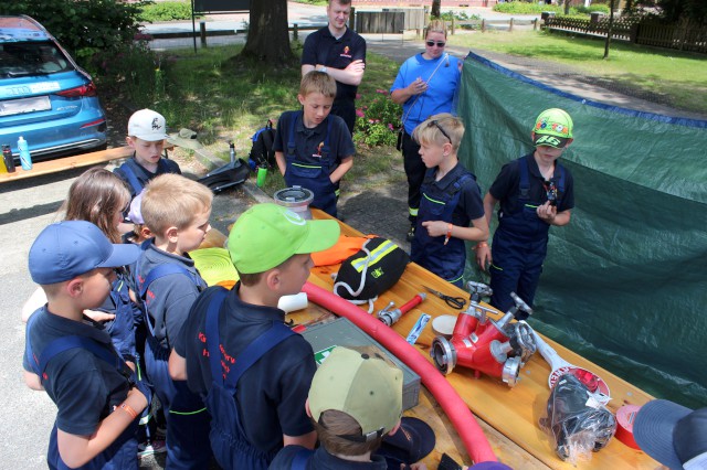 Das Merkspiel beim Orientierungsmarsch, Foto: Freiwillige Feuerwehr Heiligendorf