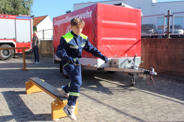 Unsere Kids bei der Brandfloh-Abnahme 2024 in Vorsfelde, Foto: Freiwillige Feuerwehr Heiligendorf