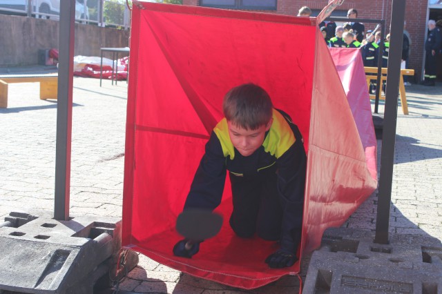 Unsere Kids bei der Brandfloh-Abnahme 2024 in Vorsfelde, Foto: Freiwillige Feuerwehr Heiligendorf