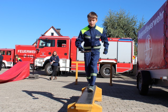 Unsere Kids bei der Brandfloh-Abnahme 2024 in Vorsfelde, Foto: Freiwillige Feuerwehr Heiligendorf