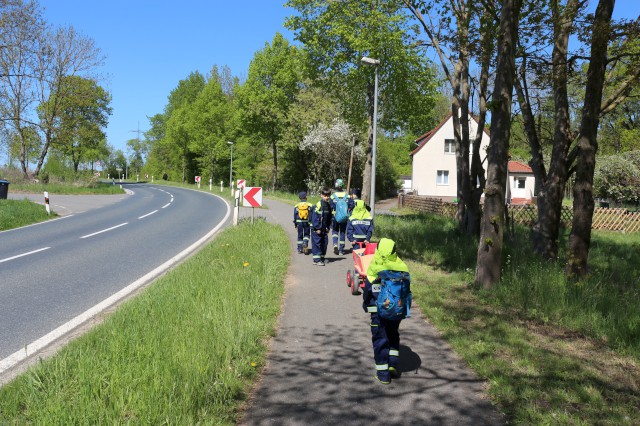 Orientierungsmarsch, Foto: Freiwillige Feuerwehr Heiligendorf