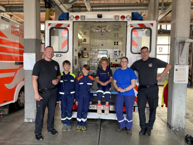 Besuch bei der Berufsfeuerwehr, Foto: Freiwillige Feuerwehr Heiligendorf