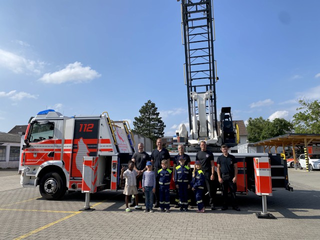 Besuch bei der Berufsfeuerwehr, Foto: Freiwillige Feuerwehr Heiligendorf